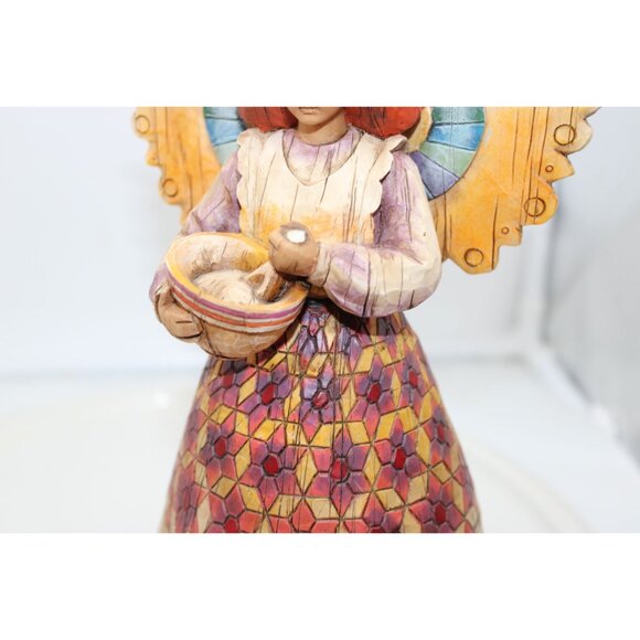 Jim Shore Heartwood Creek - Angel of Contentment - Picture 2 of 4